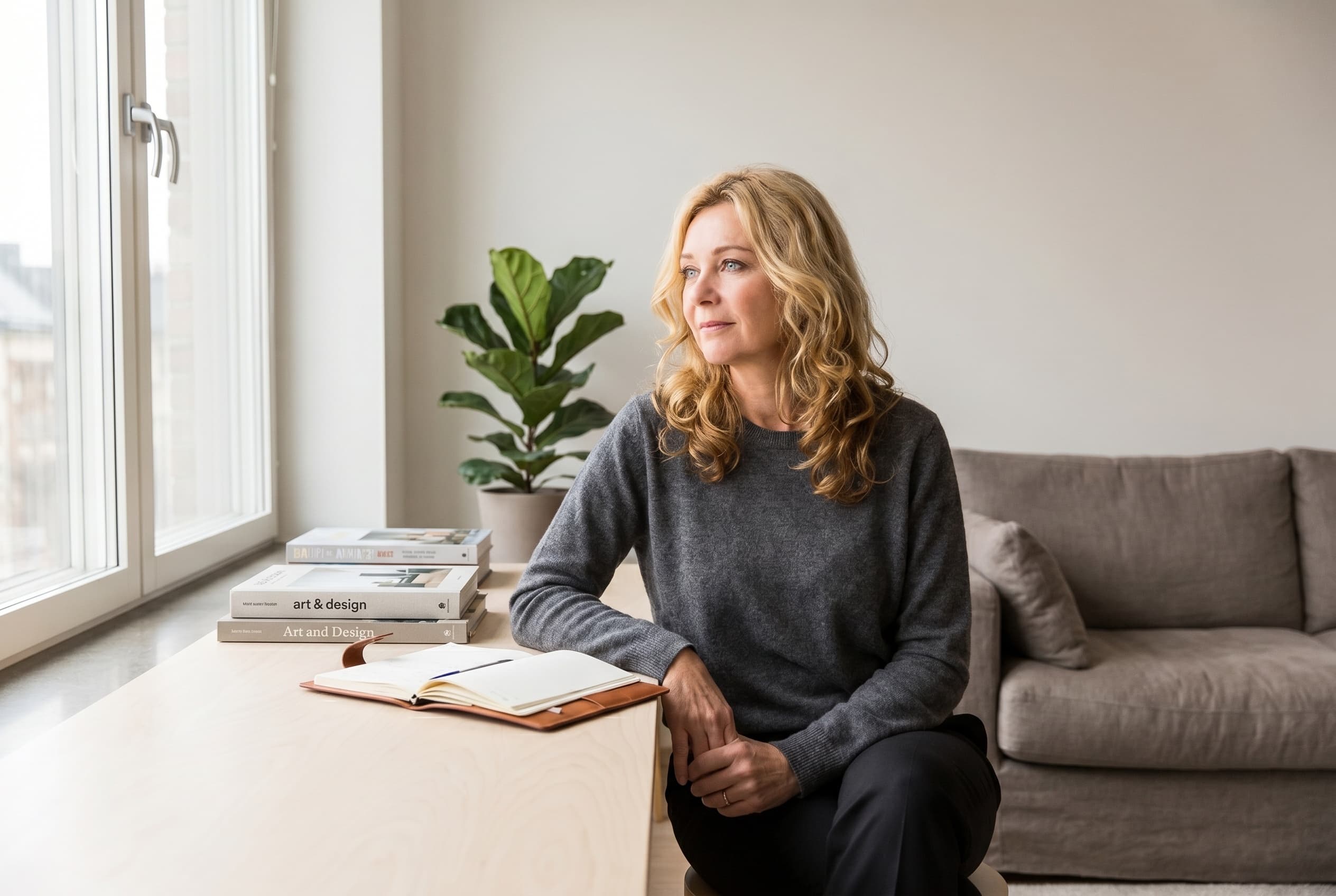 Annette Rosencreutz in an editorial portrait