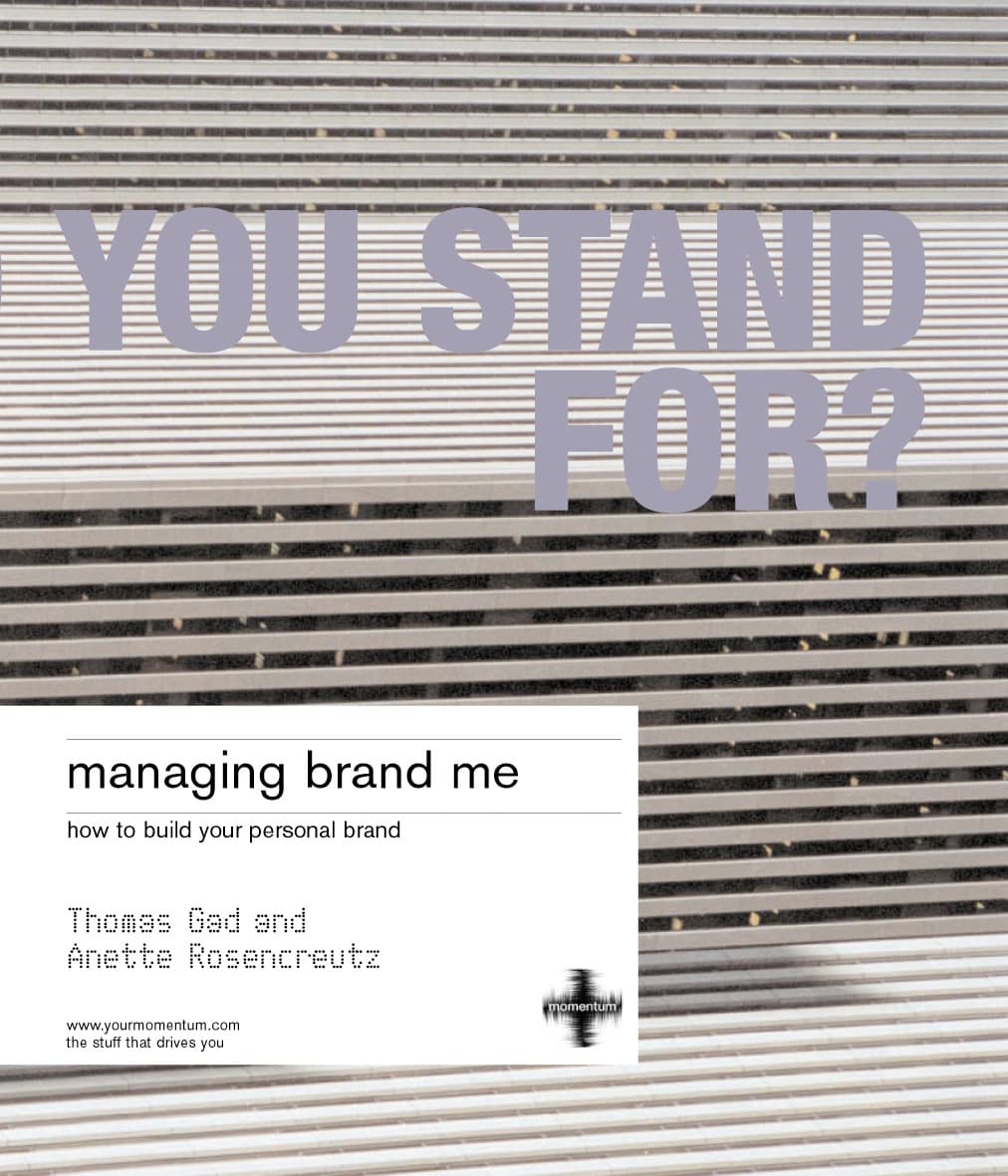 Managing Brand Me — book cover